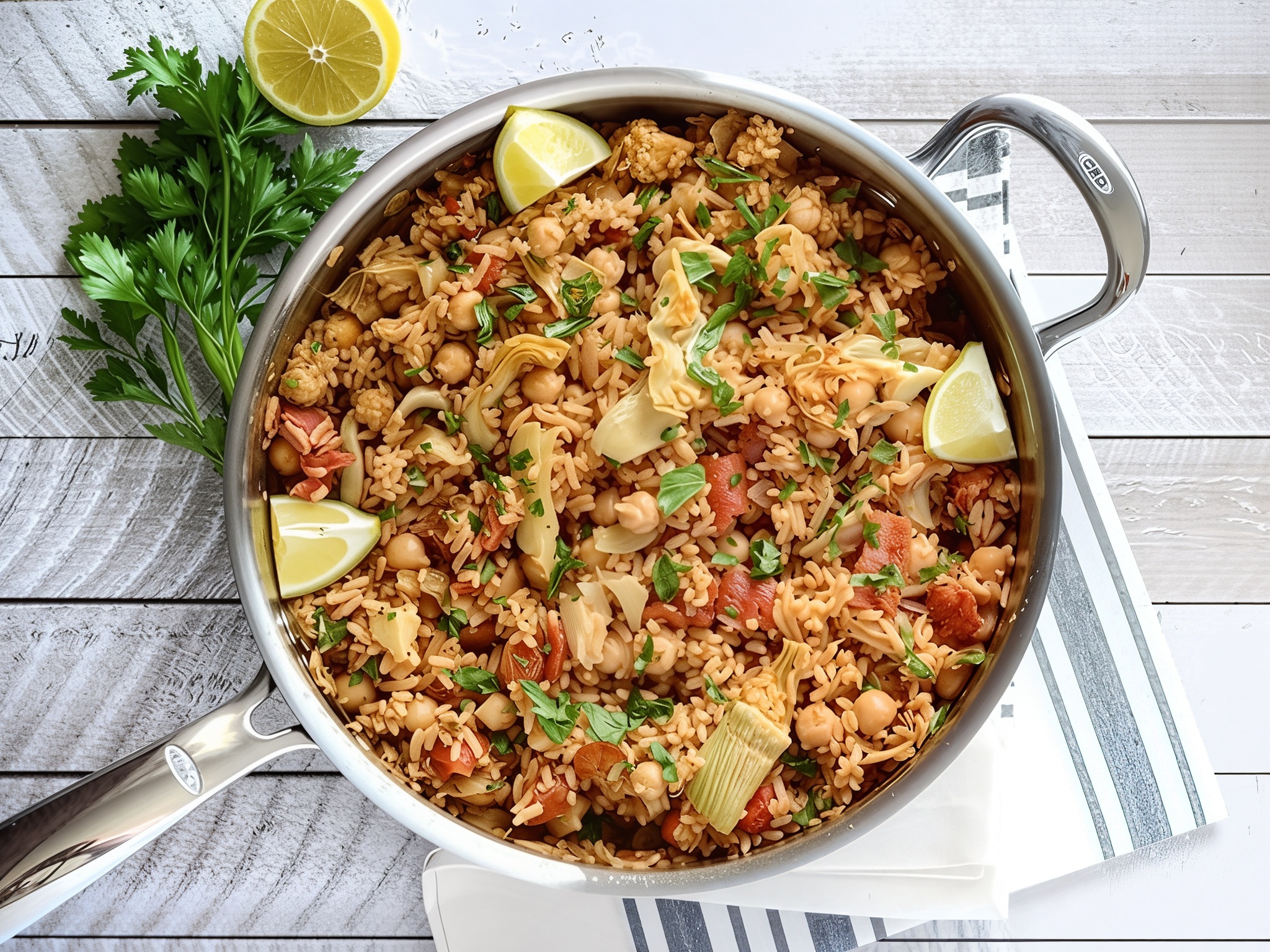 Spanish Chickpeas and Rice